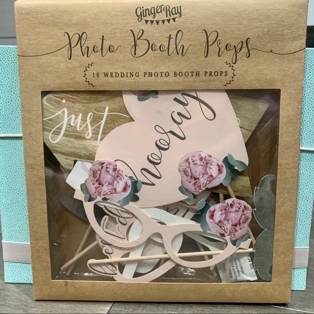 Ginger Ray Wedding Photo Booth Props